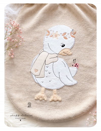 Megapack Gans Mathilda mit Käfer 10x10, 13x18, 16x26, 18x30