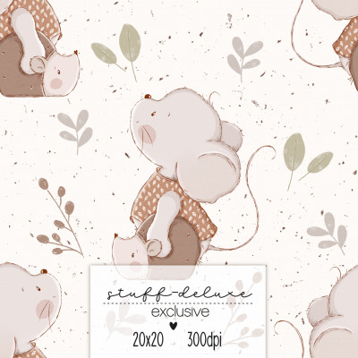 Digitales Stoffdesign Herbstfreunde 3 Exclusive
