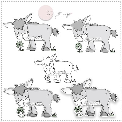 Digistamp Esel Eddy 
