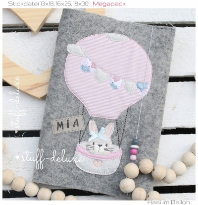 Megapack Hasi im Ballon 13x18, 16x26, 18x30