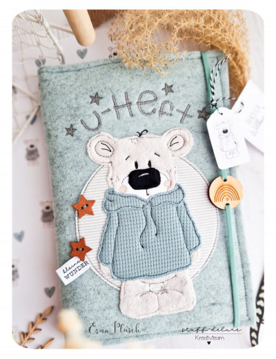 Megapack Bär Tommy mit Hoodie 10x10, 13x18, 16x26, 18x30