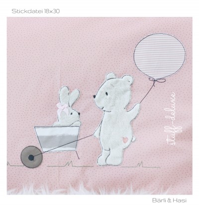 Baerli und Hasi 18x30