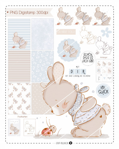 Digistamp + Digipaper Set Na Du 