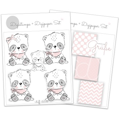 Digistamp Pandababy