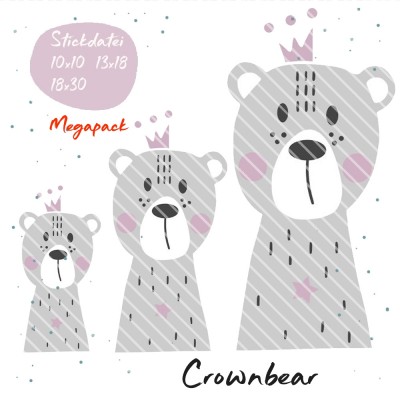Megapack Crownbear 10x10 13x18 18x30