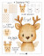 Digistamp + Digipaper Set Rentier Engel