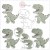 Digistamp Dino Rexi + Gratis Button 