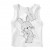 Hasi mit Herzblume DOODLE Plottervorlage