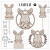 Lasercut Knuffelhase SVG PNG DXF EPS
