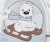 Megapack kleiner Eisbär Walter mit Schlitten 10x10, 13x18, 16x26 u. 18x30