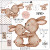 Digistamp + Digipaper Set Hasenliebe