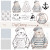 Digistamp + Digipaper  Set Walross Soeren
