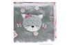 Schlummermieze Blumenkranz Blumen Katze Mieze Stickdatei 