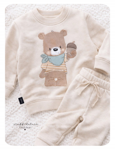 Megapack Bär mit Eichel 10x10, 13x18, 16x26, 18x30