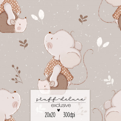 Digitales Stoffdesign Herbstfreunde 10 Exclusive