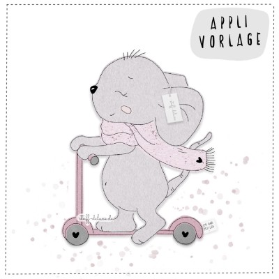 Rollermaus Applikationsvorlage