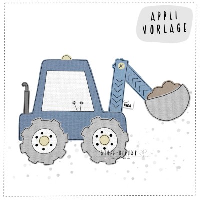 Bagger Applikationsvorlage