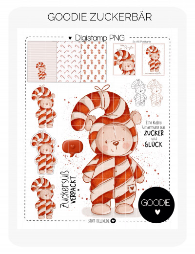 Goodie Digistamp Set Zuckerbär