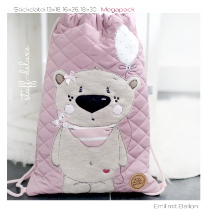 Megapack Emil mit Ballon 13x18, 16x26, 18x30
