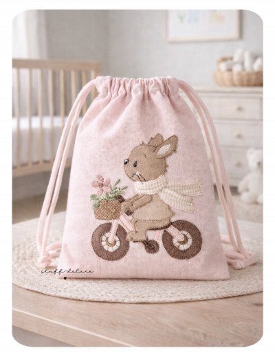 Megapack Hase Lotta mit Fahrrad 10x10, 13x18, 16x26, 18x30