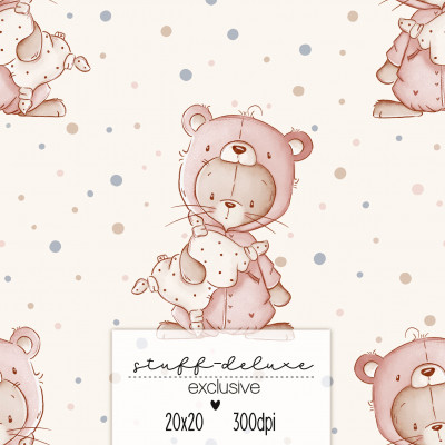 Digitales Stoffdesign Kuschelhase 8 Exclusive