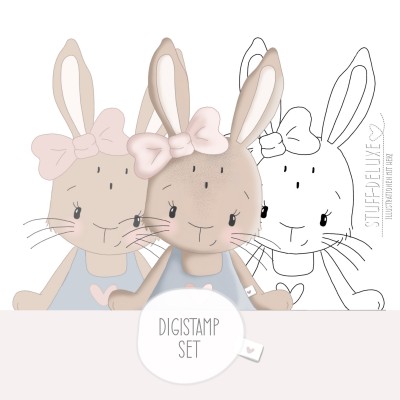 Digistamp Frl. Lotta Hase 