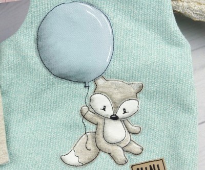 Megapack Fuchs mit Ballon 10x10, 13x18, 16x26, 18x30